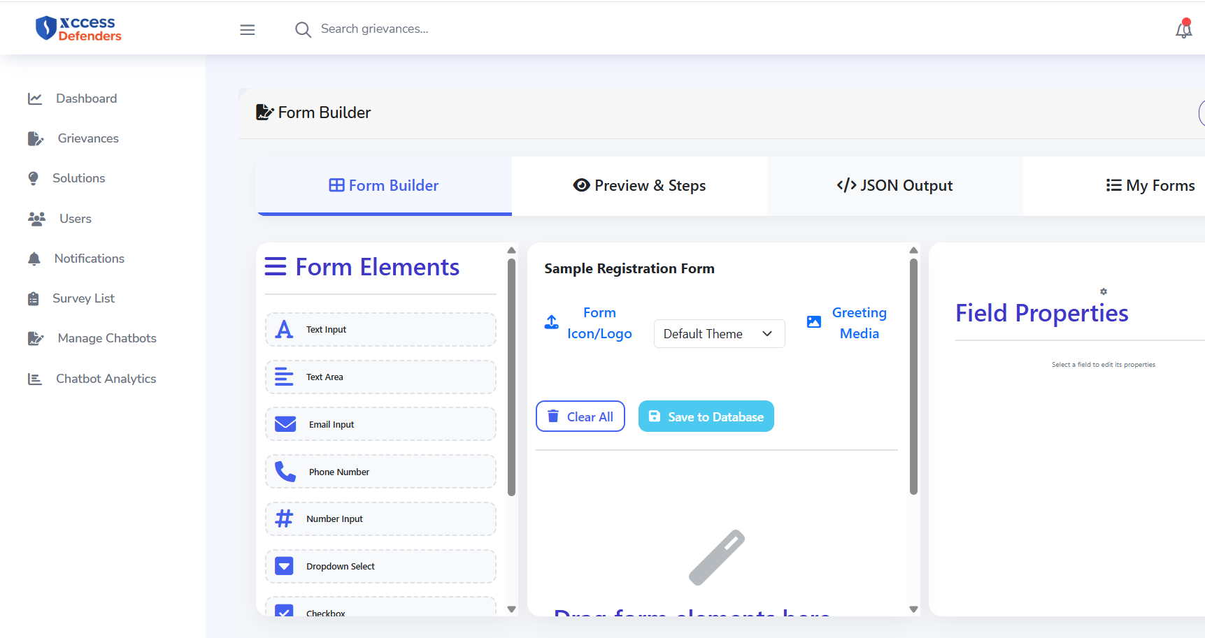 CRM Grievance Management System